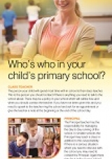 Who’s who in your child’s primary school?